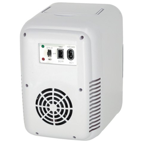 Lodówka turystyczna elektryczna samochodowa mini na jedzenie kosmetyki grzanie chłodzenie 2w1 4L biała Kik Sp. z o. o. Sp. k.