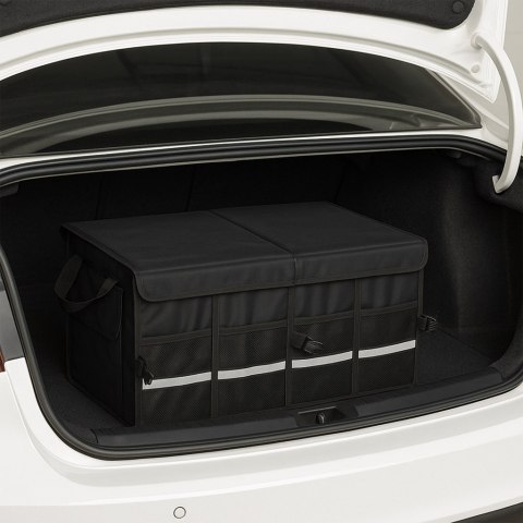 Organizer do bagażnika torba do samochodu z odblaskami 60X35X30 Kik Sp. z o. o. Sp. k.