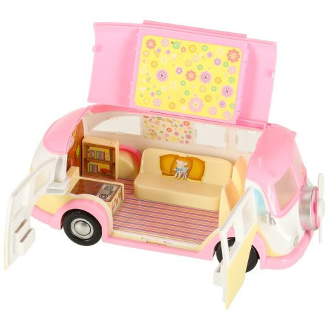 Samochód lodziarnia sklep z lodami kamper rozkładany stolik krzesła 30 elementów Kik Sp. z o. o. Sp. k.