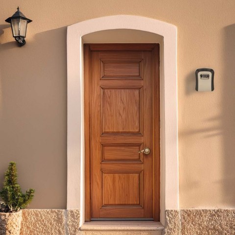 Skrzynka na klucze sejf na kod zamek szyfr kasetka na ścianę Kik Sp. z o. o. Sp. k.