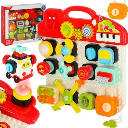 Tablica manipulacyjna interaktywna edukacyjna zabawka sensoryczna dla dzieci Kik Sp. z o. o. Sp. k.