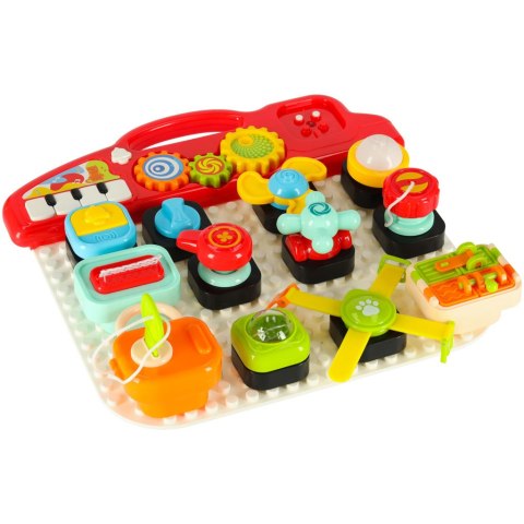 Tablica manipulacyjna interaktywna edukacyjna zabawka sensoryczna dla dzieci Kik Sp. z o. o. Sp. k.