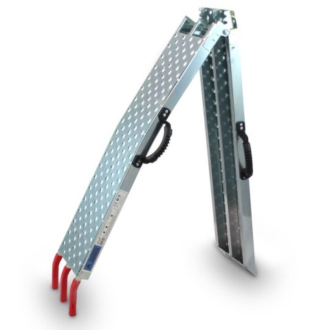 Bituxx Rampa składana stalowa 176 cm 400 kg do motocykli quadów sprzętu ogrodowego