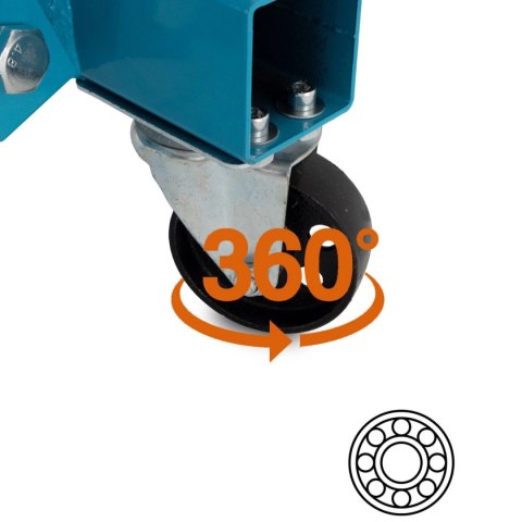 Bituxx Stojak na silnik składany Podpora do montażu silnika Regulowana 500 kg