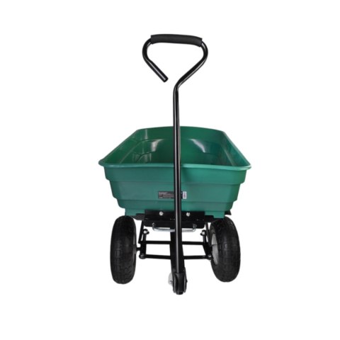 Bituxx Taczka Ogrodowa Wózek Wywrotka 120L 240kg Stalowa Duże Koła Pneumatyczne