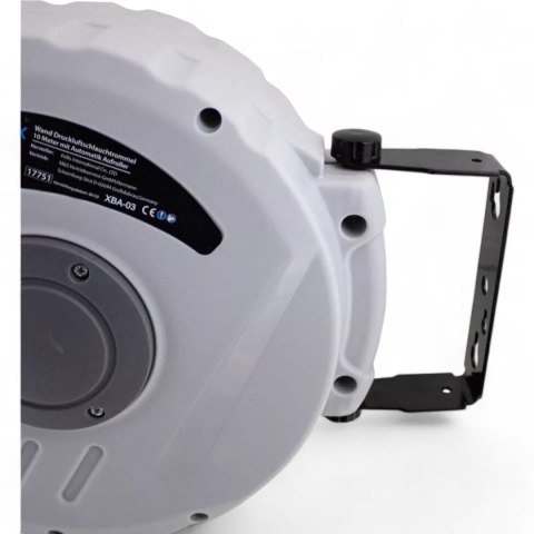 Bituxx Wąż pneumatyczny na zwijadle automatyczny bęben 10m 1/4" do kompresora