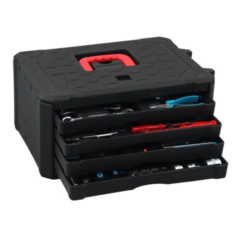 Bituxx Zestaw Narzędzi 1200 Elementów Wózek z Szufladami i Kołami Mobilny z Rączką