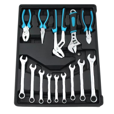 Bituxx Zestaw Narzędzi 1200 Elementów Wózek z Szufladami i Kołami Mobilny z Rączką