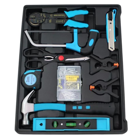 Bituxx Zestaw Narzędzi 1200 Elementów Wózek z Szufladami i Kołami Mobilny z Rączką