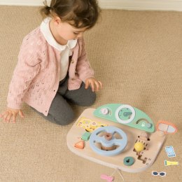 Classic World CLASSIC WORLD Drewniana Tablica Manipulacyjna Wielofunkcyjna Kierownica Motoryczna