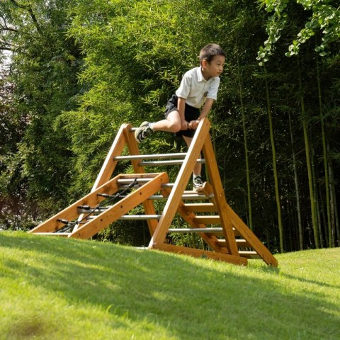 Classic World EDU CLASSIC WORLD EDU Drewniany Plac Zabaw XL Zestaw Drabinka Montessori do Wspinaczki