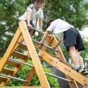 Classic World EDU CLASSIC WORLD EDU Drewniany Plac Zabaw XL Zestaw Drabinka Montessori do Wspinaczki