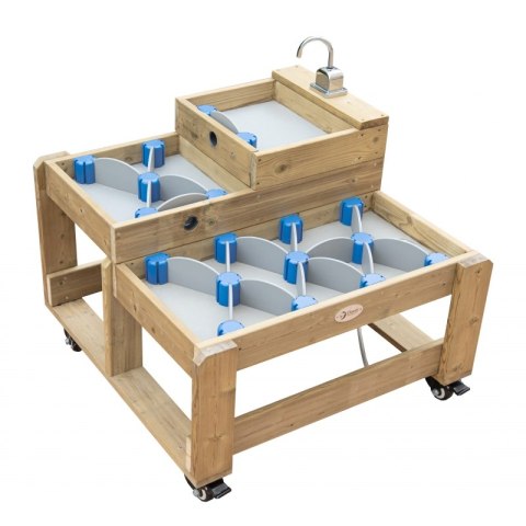 Classic World EDU CLASSIC WORLD EDU Drewniany Stolik Wodny XL Tor Droga Wody z Tamami