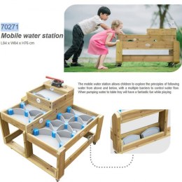 Classic World EDU CLASSIC WORLD EDU Drewniany Stolik Wodny XL Tor Droga Wody z Tamami