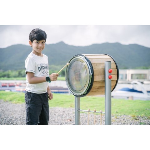 Classic World EDU CLASSIC WORLD EDU Zestaw Bębenki XXL 2 szt. Instrument Perkusja Ogrodowa