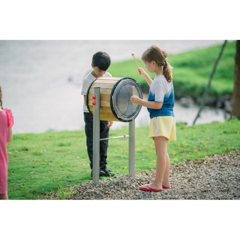 Classic World EDU CLASSIC WORLD EDU Zestaw Bębenki XXL 2 szt. Instrument Perkusja Ogrodowa