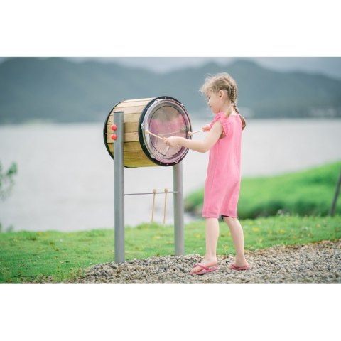 Classic World EDU CLASSIC WORLD EDU Zestaw Bębenki XXL 2 szt. Instrument Perkusja Ogrodowa