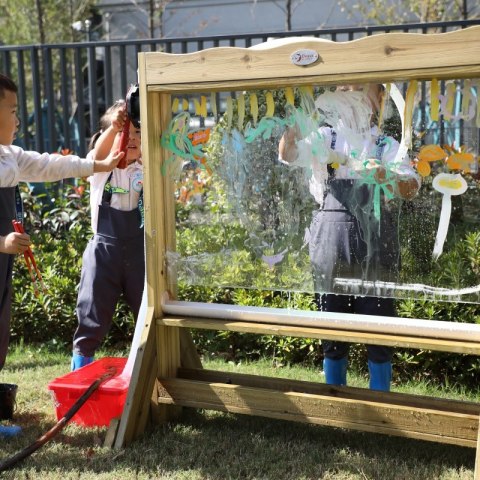 Classic World EDU CLASSIC WORLD EDU Zestaw Dwustronna Tablica Sztaluga do Malowania Z Pompą Wody