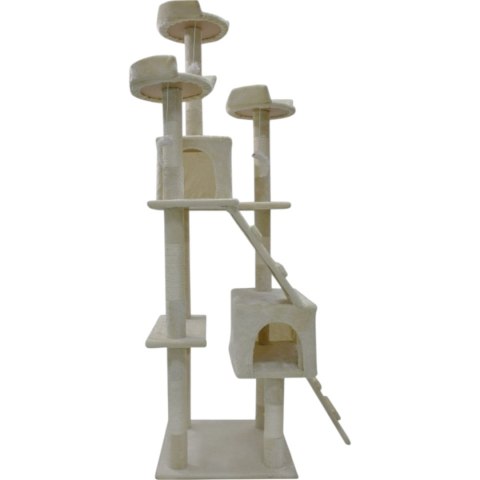 E-hurtownia Drapak dla kota 170 cm domek legowisko drzewko sizal platformy zabawki