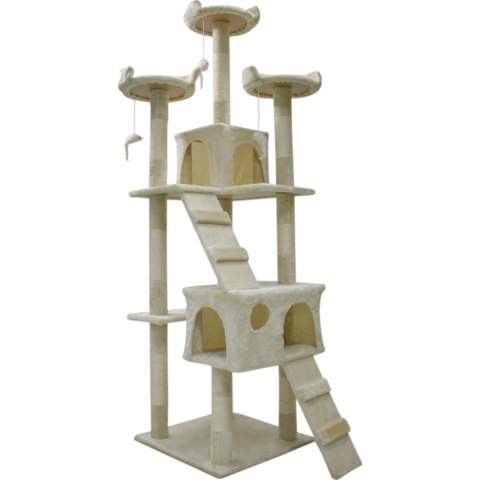 E-hurtownia Drapak dla kota 170 cm domek legowisko drzewko sizal platformy zabawki