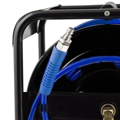 E-hurtownia WĄŻ PNEUMATYCZNY ZWIJAK BĘBEN 30M 1/4" do kompresora sprężarki PU