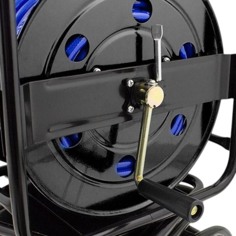 E-hurtownia WĄŻ PNEUMATYCZNY ZWIJAK BĘBEN 30M 1/4" do kompresora sprężarki PU