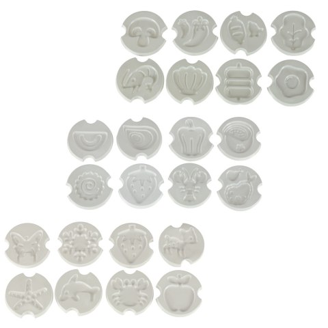 Klej żel kryształowy 3D crystal glue magiczna kuchnia szablony kreatywny zestaw 62 elementy morelowy Kik Sp. z o. o. Sp. k.