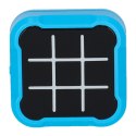 Kółko krzyżyk gra elektroniczna logiczna tic tac toe konsola przenośna niebieska Kik Sp. z o. o. Sp. k.