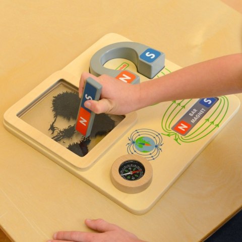 Masterkidz MASTERKIDZ Zabawa Magnetyczna Tablica Edukacyjna Kompas Montessori