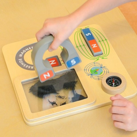 Masterkidz MASTERKIDZ Zabawa Magnetyczna Tablica Edukacyjna Kompas Montessori