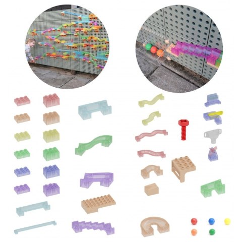 Masterkidz MASTERKIDZ Zestaw Konstrukcyjny Tor dla Piłek Tablica STEM 209elementów