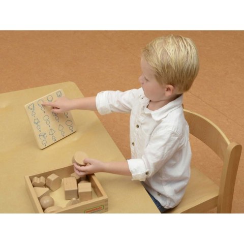 Masterkidz MASTERKIDZ Zgaduj Dotykiem Odgadnij Kształty 12 Elementów