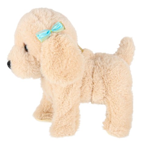 Piesek interaktywny na smyczy szczeka chodzi rusza ogonem Pudel Kik Sp. z o. o. Sp. k.