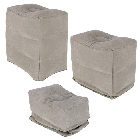 Podnóżek nadmuchiwany pod nogi pufa turystyczna 3 poziomy wysokości Kik Sp. z o. o. Sp. k.