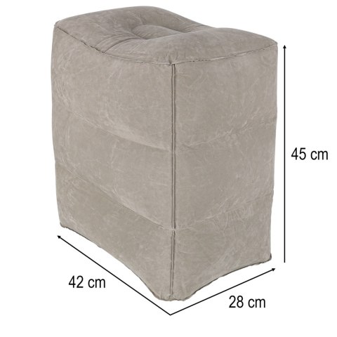 Podnóżek nadmuchiwany pod nogi pufa turystyczna 3 poziomy wysokości Kik Sp. z o. o. Sp. k.