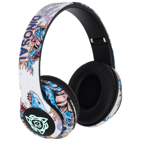 Słuchawki bezprzewodowe nauszne Bluetooth RGB Gaming Sport 150mAh Kik Sp. z o. o. Sp. k.