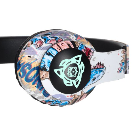 Słuchawki bezprzewodowe nauszne Bluetooth RGB Gaming Sport 150mAh Kik Sp. z o. o. Sp. k.