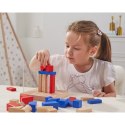 Viga Toys VIGA Drewniana Gra Budowanie Klocki 3D Montessori