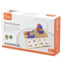 Viga Toys VIGA Drewniana Gra Budowanie Klocki 3D Montessori