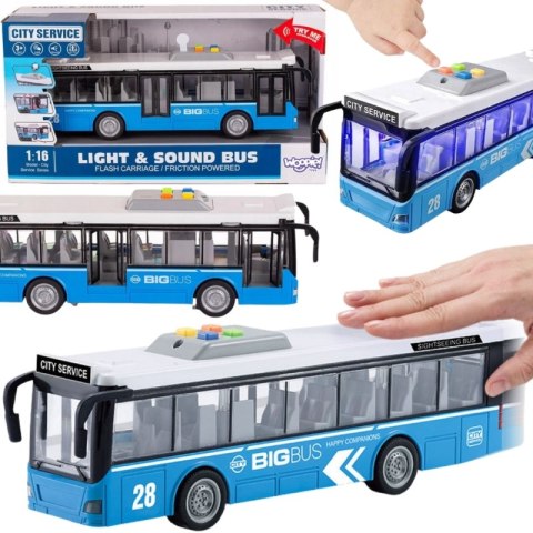 Woopie WOOPIE Autobus Miejski Interaktwny Elektryczny 1:16