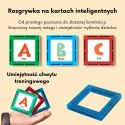 Woopie WOOPIE Przestrzenne Klocki Magnetyczne Nauka Liter 70 Elementów