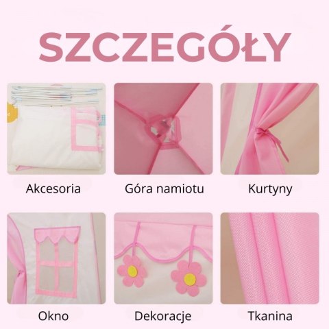 Woopie Wooopie Namiot Domek do Domu i Ogrodu XXL z Podłogą