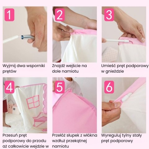 Woopie Wooopie Namiot Domek do Domu i Ogrodu XXL z Podłogą