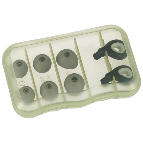 Zatyczki do uszu stopery silikonowe wyciszające redukcja szumów zestaw 3 rozmiary Kik Sp. z o. o. Sp. k.