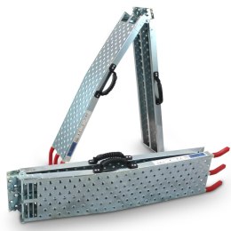 Bituxx Rampy stalowe składane do 800kg 176cm komplet 2 sztuki