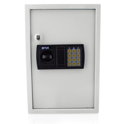 Bituxx Sejf Elektroniczny na Klucze 48 Haków Zamek PIN + Klucze Awaryjne Ścienny