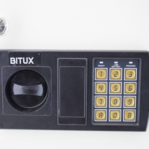Bituxx Sejf Elektroniczny na Klucze 48 Haków Zamek PIN + Klucze Awaryjne Ścienny