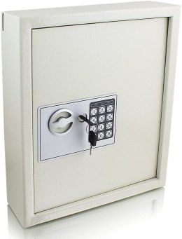 Bituxx Sejf na Klucze Elektroniczny 48 Haczyków Zabezpieczenie Montaż Ścienny