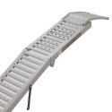Bituxx Składane Rampy Najazdowe Stalowe 200 cm 250 kg/szt (1100 kg) komplet ramp