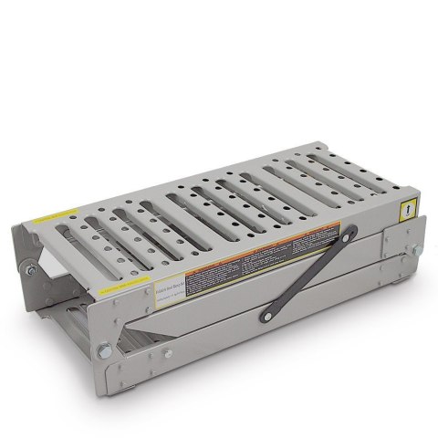 Bituxx Składane Rampy Najazdowe Stalowe 200 cm 250 kg/szt (1100 kg) komplet ramp